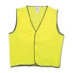 Hi-vis Yellow Safety Vest - day use - Image 2