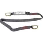 Maxisafe 2m Single Elasticated Lanyard w/ Triple Action Karabiners