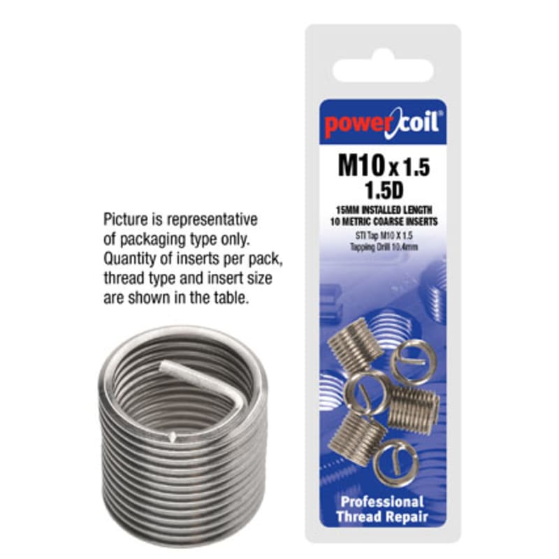 2iOTCol7oV-FAAyzUPN0V0xQBU7mJf8sPDqM5qtmWFg) 9/16" x 18 x 1.5D UNF Wire Thread Inserts - 5Pk - Image 1