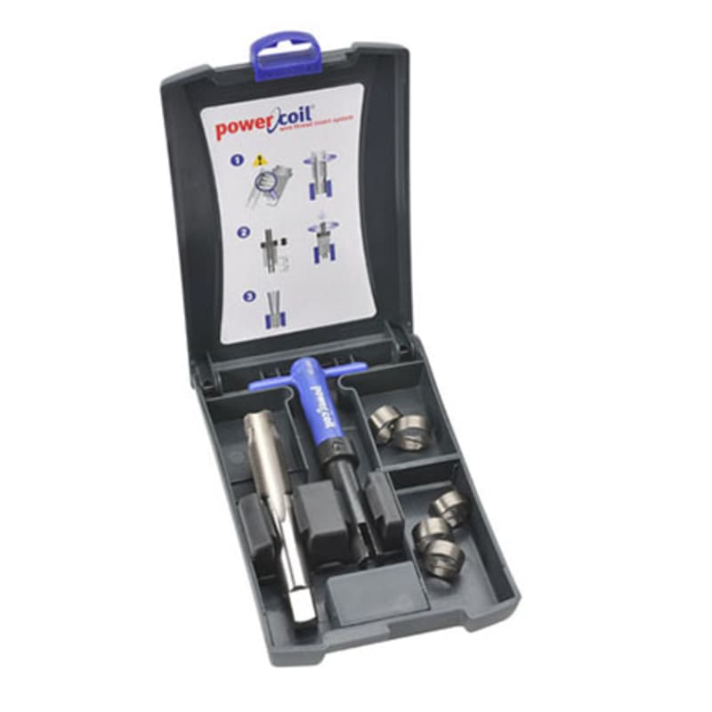 94_a5mn8Z3pGcrD8plzf9MFrYLGFNYYb6uvzfwrVpMU) M14 x 1.25 x 3/8" MF Spark plug PowerCoil Thread Repair Kit - Image 1