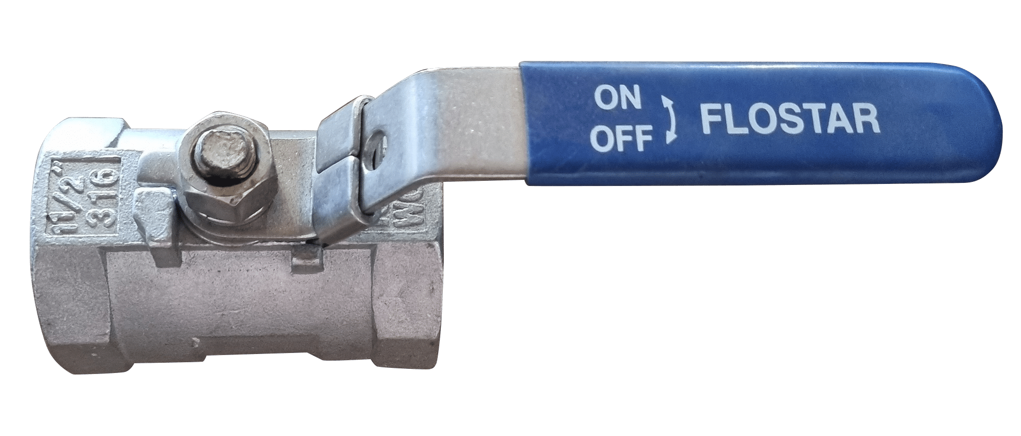 FMBV38 Ball Valve - Brass - 1 1/2" - Image 1