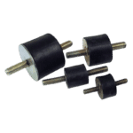 Vibration Mount - Male Male - M6 - 25mm OD x 15mm H