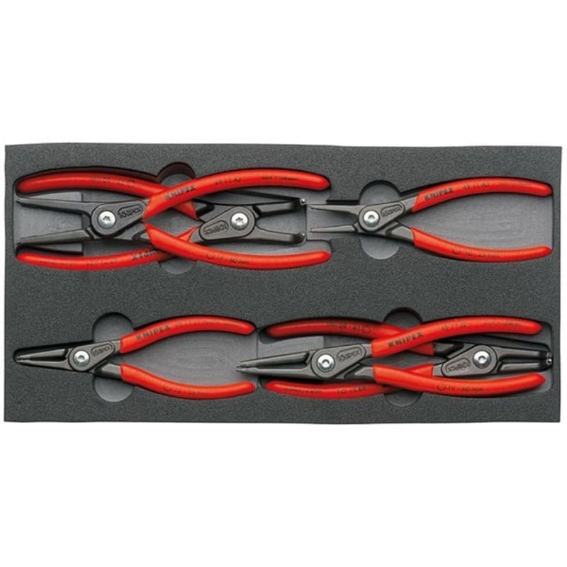 bjGTxoOqotHL1l7K082aOdh_zkuhuG1y27JivjMPOys) Knipex Circlip Plier Foam Tray 6 Piece - Image 1