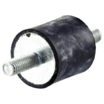 Vibration Mount - Male Male - M8 - 30mm OD x 30mm H