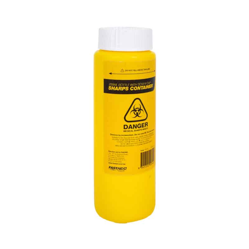 FastAid 250ml Sharps Container - FSC002