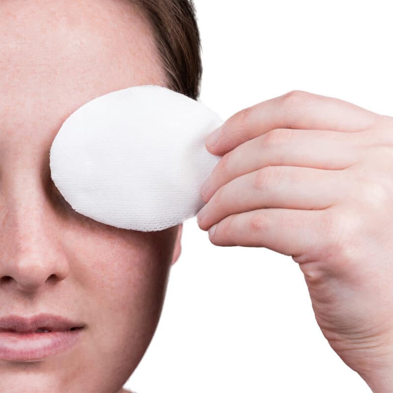 FastAid Non-Adherent Eye Pads 50pk - S1-BULK