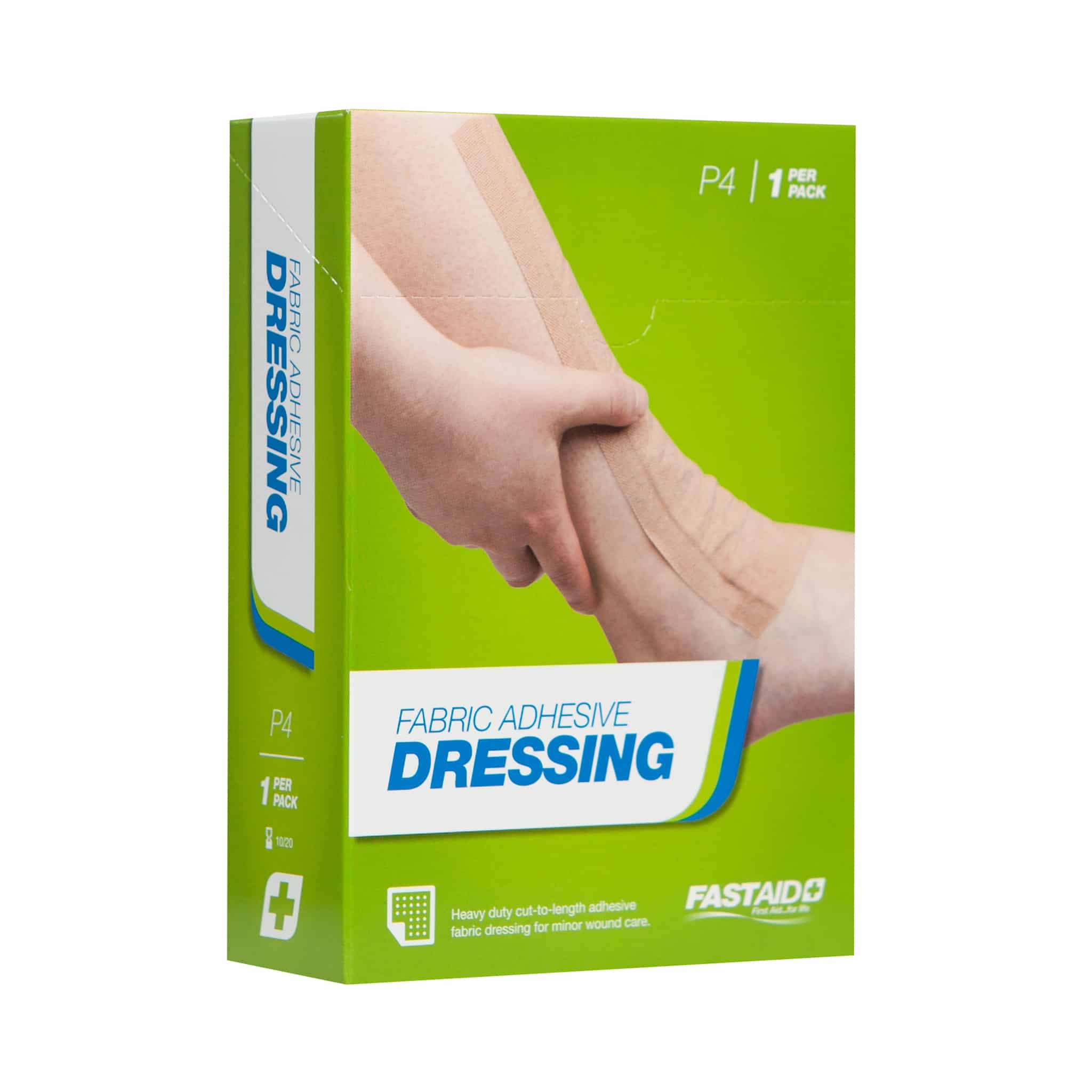 FastAid P4 Adhesive Fabric Dressing Strip 7.5cm x 1m - P4-FASTAID