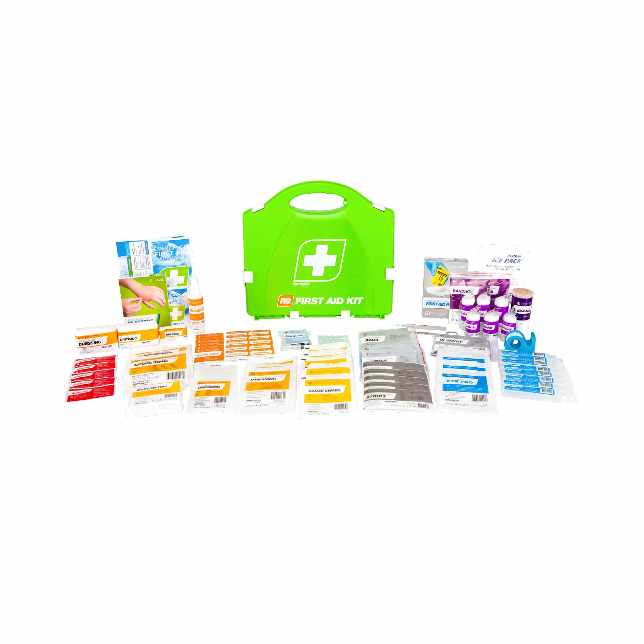 FastAid R2 Workplace Response™ Plastic Portable First Aid Kit - FAR220