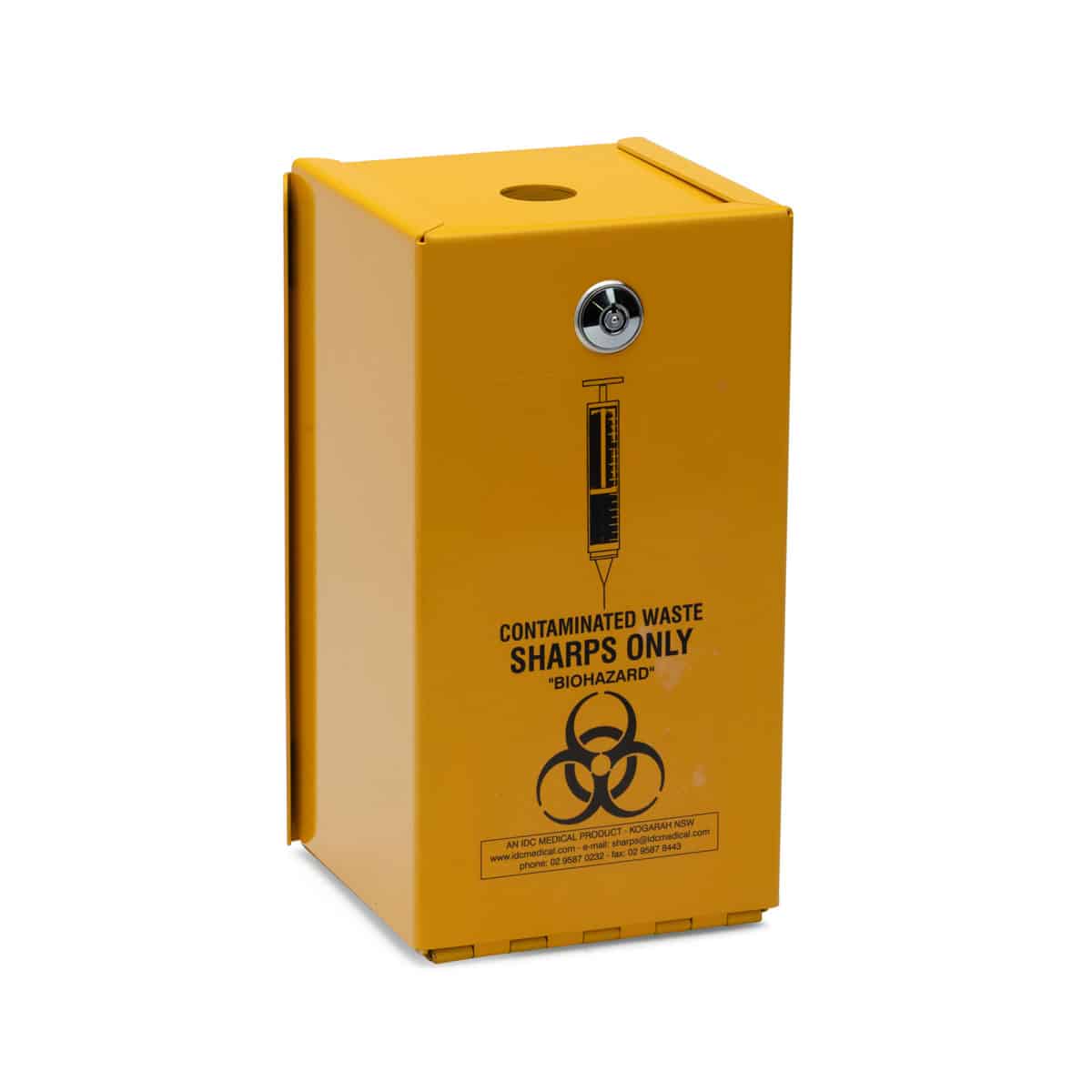 FastAid Sharps Metal Safe