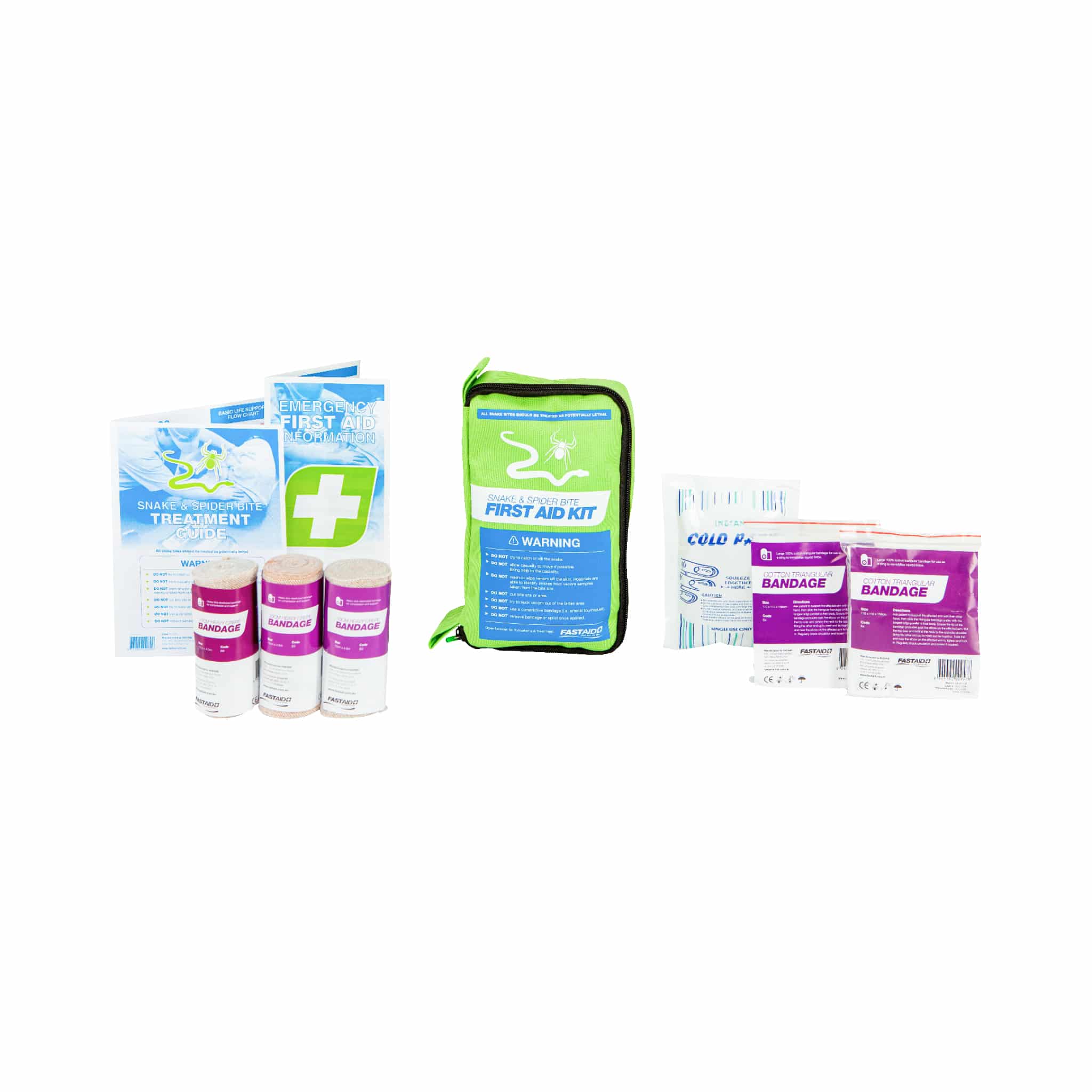 FastAid Snake  Spider Bite™ Soft Pack First Aid Kit - FANCS30