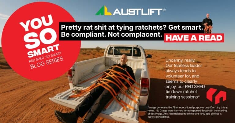 Tie Down Ratchets - Safety and How To Tips - You So Smart RED SHED Blog Series
