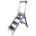 STAIRWAY LADDER - 4 STEP Compact Aluminium Ladder (CSL400)