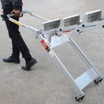 STAIRWAY LADDER - 4 STEP Compact Aluminium Ladder (CSL400) - Image 4
